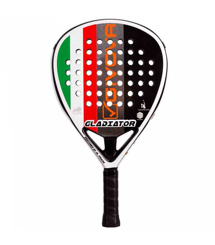 Black padel racket Prada